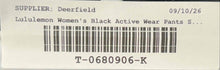 Load image into Gallery viewer, Lululemon Womens Black Mapped Out High-Rise Tight Activewear Ankle Leggings Sz 8