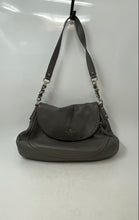 Load image into Gallery viewer, Kate Spade New York Womens Gray Pebbled Leather Inner Pockets Shoulder Handbag