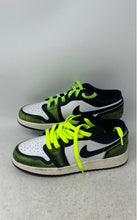 Load image into Gallery viewer, Nike Kids Air Jordan 1 Low SE DO8244-003 White Green Black Sneaker Shoes Sz 5.5Y