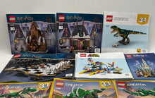 Load image into Gallery viewer, Set Of 17 Pcs Assorted Lego Large Print Mixed Instruction Manuals For Age 3+