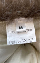 Load image into Gallery viewer, Womens Brown Plush Faux Fur Lined Winter Warm Capelet Wrap Size Medium