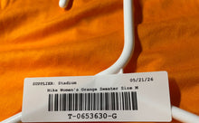 Load image into Gallery viewer, Nike Womens Orange Junior Miami Dolphins Long Sleeve Pullover T-Shirt Size XL