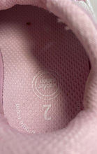 Load image into Gallery viewer, Wonder Nation Girls Chunky Jogger Pink White Hook & Loop Sneakers Shoes Size 2