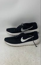 Load image into Gallery viewer, Nike Mens Roshe Run 511882-010 White Black Low Top Lace-Up Running Shoes Size 11
