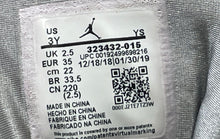 Load image into Gallery viewer, Nike Kids Air Jordan 6 Rings 323432-015 Gray Lace-Up Basketball Shoes Size 3Y