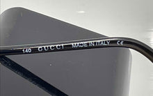 Load image into Gallery viewer, Authentic Gucci Women's Tortoise Gold-Tone Black Vintage Glasses