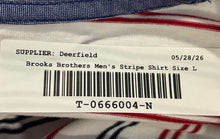 Load image into Gallery viewer, Brooks Brothers Mens Multicolor Striped Cotton Pullover T-Shirt Size Large