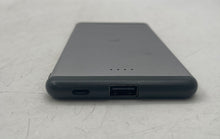 Load image into Gallery viewer, Silver Black LED Indicator Lights USB Portable Power Bank Charger Not Tested