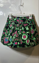 Load image into Gallery viewer, Zara Womens Multicolor Floral High Rise Pleated Side Zip Mini Skirt Size XS