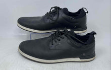 Load image into Gallery viewer, Aldo Mens Colby Black White Leather Lace-Up Low Top Sneaker Shoes Size 10