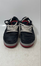 Load image into Gallery viewer, Nike Kids Air Jordan 4 RM FQ7938-061 Black Red Lace-Up Sneaker Shoes Size 6Y