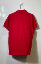 Load image into Gallery viewer, Tommy Hilfiger Mens Red Cotton Custom Fit Short Sleeve Golf Polo Shirt Size M