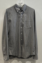 Load image into Gallery viewer, J.Crew Mens Gray Flex Washed Long Sleeve Collared Button-Up Shirt Size Large