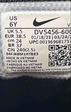 Load image into Gallery viewer, Nike Boys Court Borough Low Recraft DV5456-600 Red White Black Sneaker Shoes 6Y