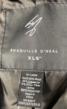 Load image into Gallery viewer, Shaquille O'Neal Mens Brown Long Sleeve Collared Button Front Car Coat Size 3XL