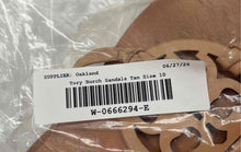 Load image into Gallery viewer, Authentic Tory Burch Womens Miller Beige Thong Sandals Size 10M Damaged