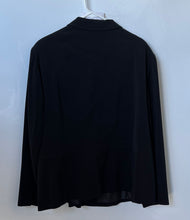 Load image into Gallery viewer, Worthington Womens Black Notch Lapel Three-Button Blazer Jacket Size 22W