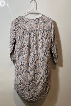 Load image into Gallery viewer, Banana Republic Womens Multicolor Printed 3/4 Sleeve Tunic Dress Size XS