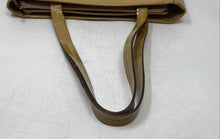 Load image into Gallery viewer, Fossil Womens Brown Patent Leather Inner Pocket Double Handle Tote Purse