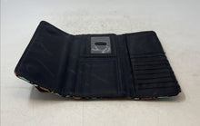 Load image into Gallery viewer, Vera Bradley Womens Brown Green Printed Inner Pockets Trifold Wallet