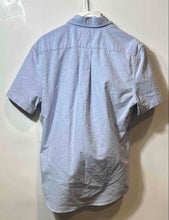 Load image into Gallery viewer, US Polo Assn. Mens Blue Short Sleeve Collared Button-Up Shirt Size Medium