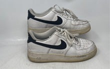 Load image into Gallery viewer, Nike Mens Air Force 1 '07 Black White Low Top Lace-Up Sneaker Shoes Size 10