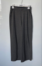 Load image into Gallery viewer, Max Studio Womens Black White Geometric Print Wide-Leg Trouser Pants Size S