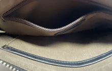 Load image into Gallery viewer, Bostanten Womens Black Leather Detachable Strap Tote Handbag With Pouch Wallet