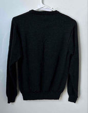 Load image into Gallery viewer, Joseph & Lyman Womens Black Wool Crew Neck Long Sleeve Pullover Sweater Size S