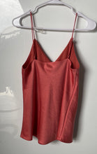 Load image into Gallery viewer, Express Womens Coral Velvet Sleeveless V-Neck Camisole Tank Top Size XS