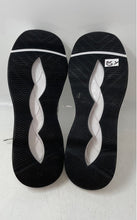 Load image into Gallery viewer, Ovelove Mens White Black Lace-Up Low Top Sneaker Shoes Size EUR 45