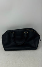 Load image into Gallery viewer, Michael Kors Womens Black Saffiano Leather Bottom Studs Domed Satchel Handbag