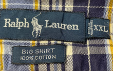 Load image into Gallery viewer, Ralph Lauren Mens Multicolor Cotton Long Sleeve Collared Button-Up Shirt Sz XXL