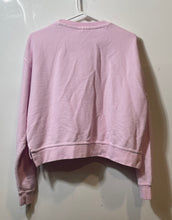 Load image into Gallery viewer, U.S. Vintage Womens Pink Ribbed Long Sleeve Pullover Sweatshirt Size Small
