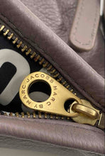 Load image into Gallery viewer, Authentic Marc By Marc Jacobs Womens Classic Q Percy Gray Crossbody Bag Stained