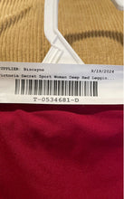 Load image into Gallery viewer, Victoria's Secret Womens Deep Red Stretch Sports Compression Leggings Size S