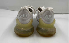 Load image into Gallery viewer, Nike Boys Air Max 270 943345-103 White Lace-Up Low Top Sneaker Shoes Size 5Y