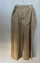 Load image into Gallery viewer, Chopin Womens Tan Flat Front Elastic Waist Pull-On Wide-Leg Pants Size XL