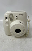 Load image into Gallery viewer, Fujifilm Instax Mini 8 White Built-In Flash Instant Film Camera Not Tested