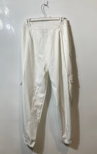 Load image into Gallery viewer, Jordan Mens White Standard Fit Elastic Waist Drawstring Pockets Jogger Pants S