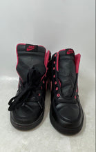 Load image into Gallery viewer, Nike Girls Vandal High 317038-002 Black Pink Lace-Up Sneaker Shoes Size 5Y