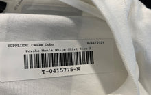 Load image into Gallery viewer, Porsche Mens White Short Sleeve Crew Neck Pullover T-Shirt Size Small