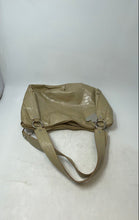 Load image into Gallery viewer, Relic Womens Light Brown Croc Embossed Faux Leather Heart Charm Shoulder Bag