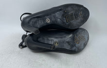 Load image into Gallery viewer, Michael Kors Womens Lawson Black Open Toe Stiletto Ankle Booties Size 8M