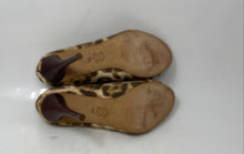 Load image into Gallery viewer, Michael Kors Womens Brown Beige Animal Print Slip-On Stiletto Pump Heels Size 8M
