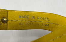 Load image into Gallery viewer, Authentic Tory Burch Womens Miller Yellow Leather Open Toe Thong Sandals Sz 7.5M