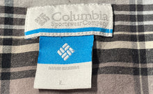 Load image into Gallery viewer, Columbia Mens Multicolor Plaid Short Sleeve Button-Up Shirt Size Large