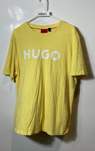Load image into Gallery viewer, Hugo Boss Mens Light Yellow Cotton Short Sleeve Pullover T-Shirt Size 2XL