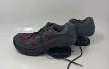 Load image into Gallery viewer, Z-Coil Womens Freedom S Gray Purple Pain Relief Spring Heel Sneakers Shoes Sz 8