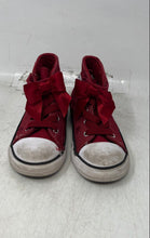 Load image into Gallery viewer, Converse Girls Chuck Taylor All Star 1V Hi A15143F Red White Sneaker Shoes Sz 9